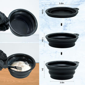 Svjetiq 350ml mixing bowl with agitator for even color blends