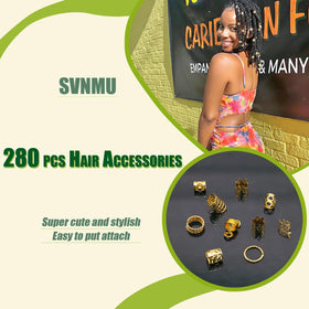 SVNMU flat-lay showing the variety of rings, cuffs and charms for styling versatility benefit