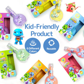 SWCANDY potion next to a ruler showing compact size for easy storage and travel