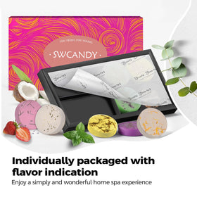 SWCANDY varied scented tablets displayed emphasizing fragrance variety