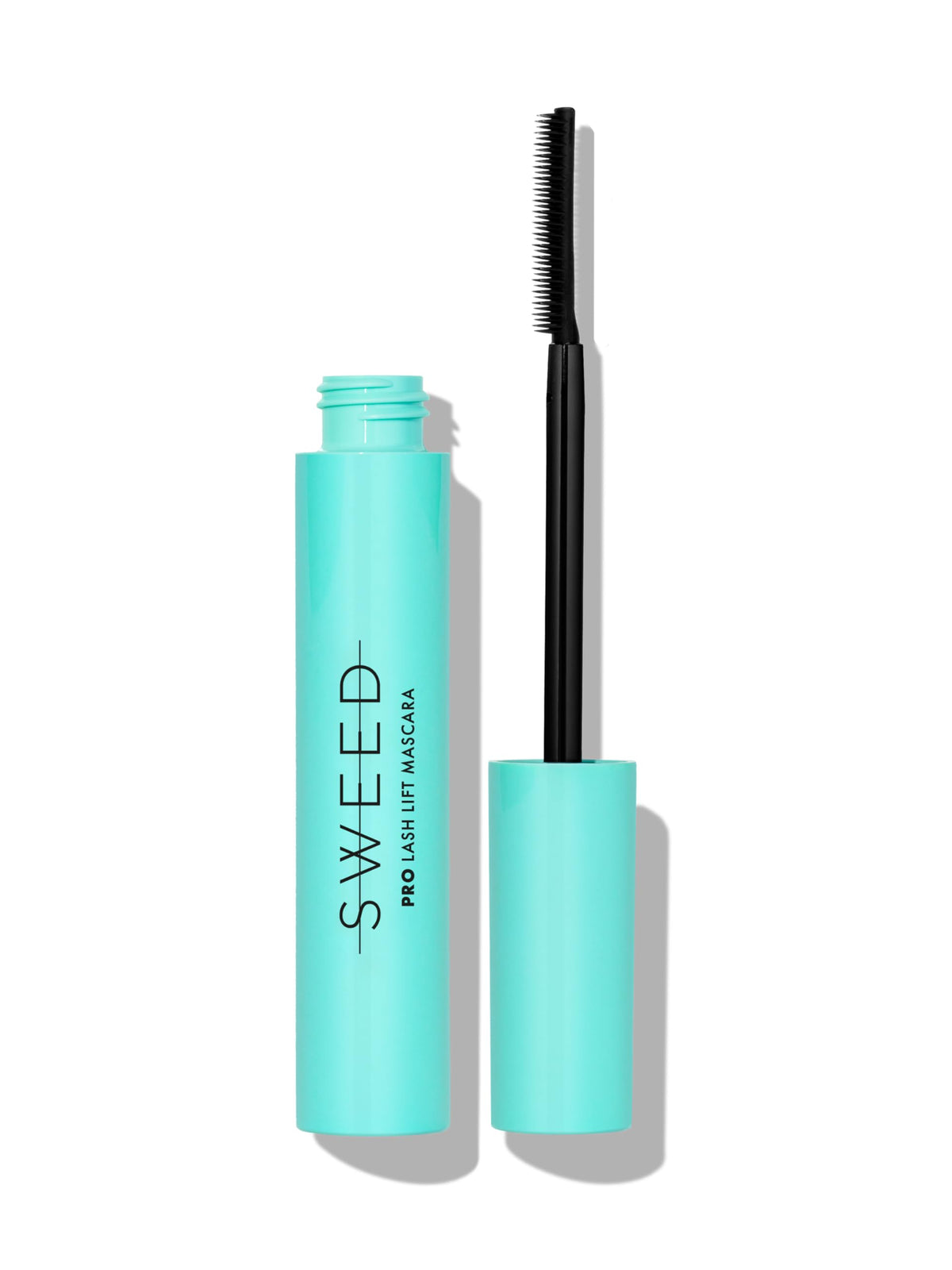 SWEED mascara front packaging showing product and benefits