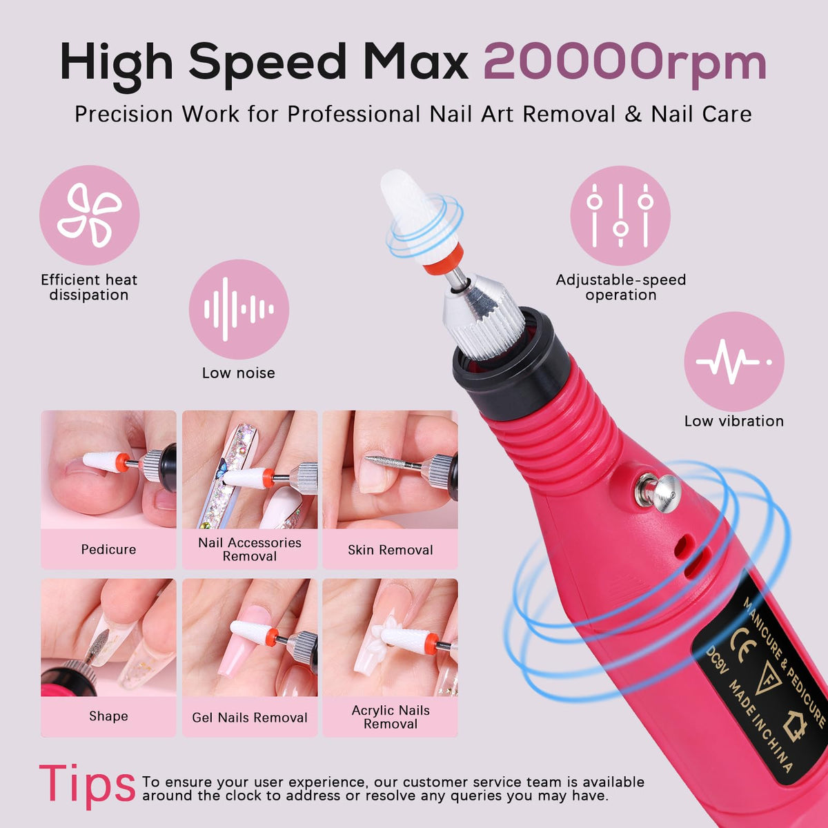 SWEET TREND finished acrylic nails lifestyle showing salon-style shine and design options