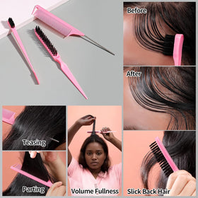 SWEET VIEW blending braids and wig edges for seamless, natural-looking hairlines
