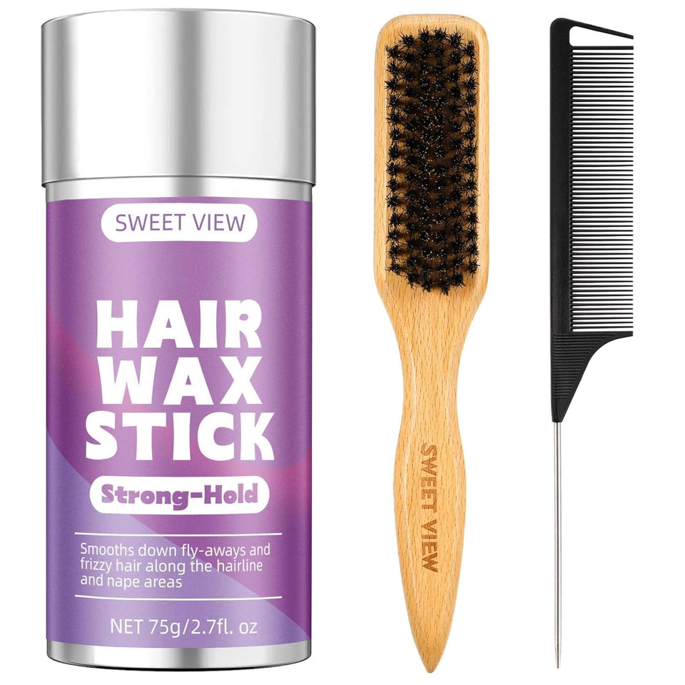 SWEET VIEW front packaging showing compact styling set and portable convenience
