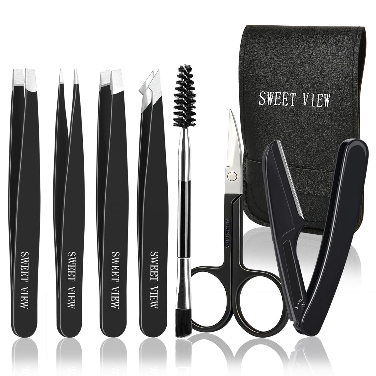 SWEET VIEW front packaging showing full 7pcs kit and benefits