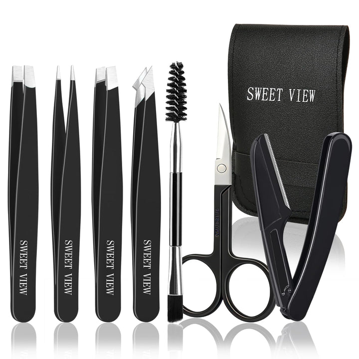SWEET VIEW front packaging showing full 7pcs kit and benefits