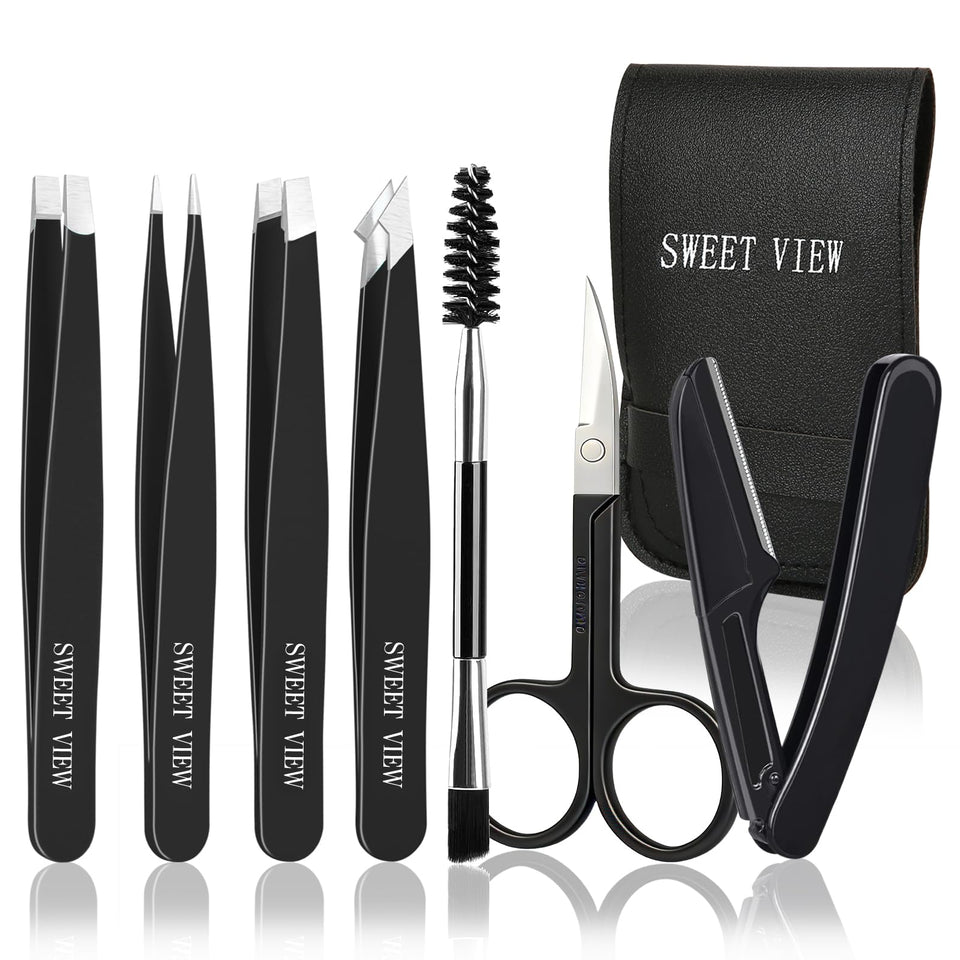 SWEET VIEW front packaging showing full 7pcs kit and benefits