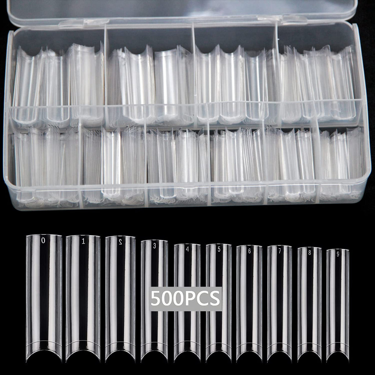 SWETIDY close-up of flat tip edge detail, allows easier blending and secure adhesion
