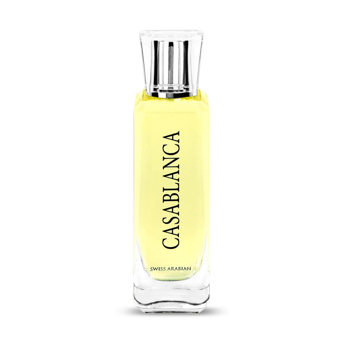 Swiss Arabian Casablanca front bottle showing elegant packaging and instant appeal
