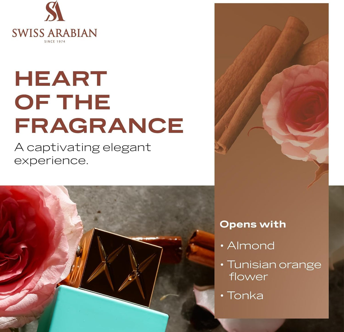 Swiss Arabian Shaghaf Oud Tonka bottle in hand demonstrating compact 2.5 oz size convenience