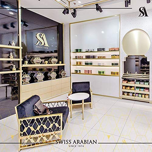 Swiss Arabian Yulali applied on wrist demonstrating easy targeted application and lasting scent