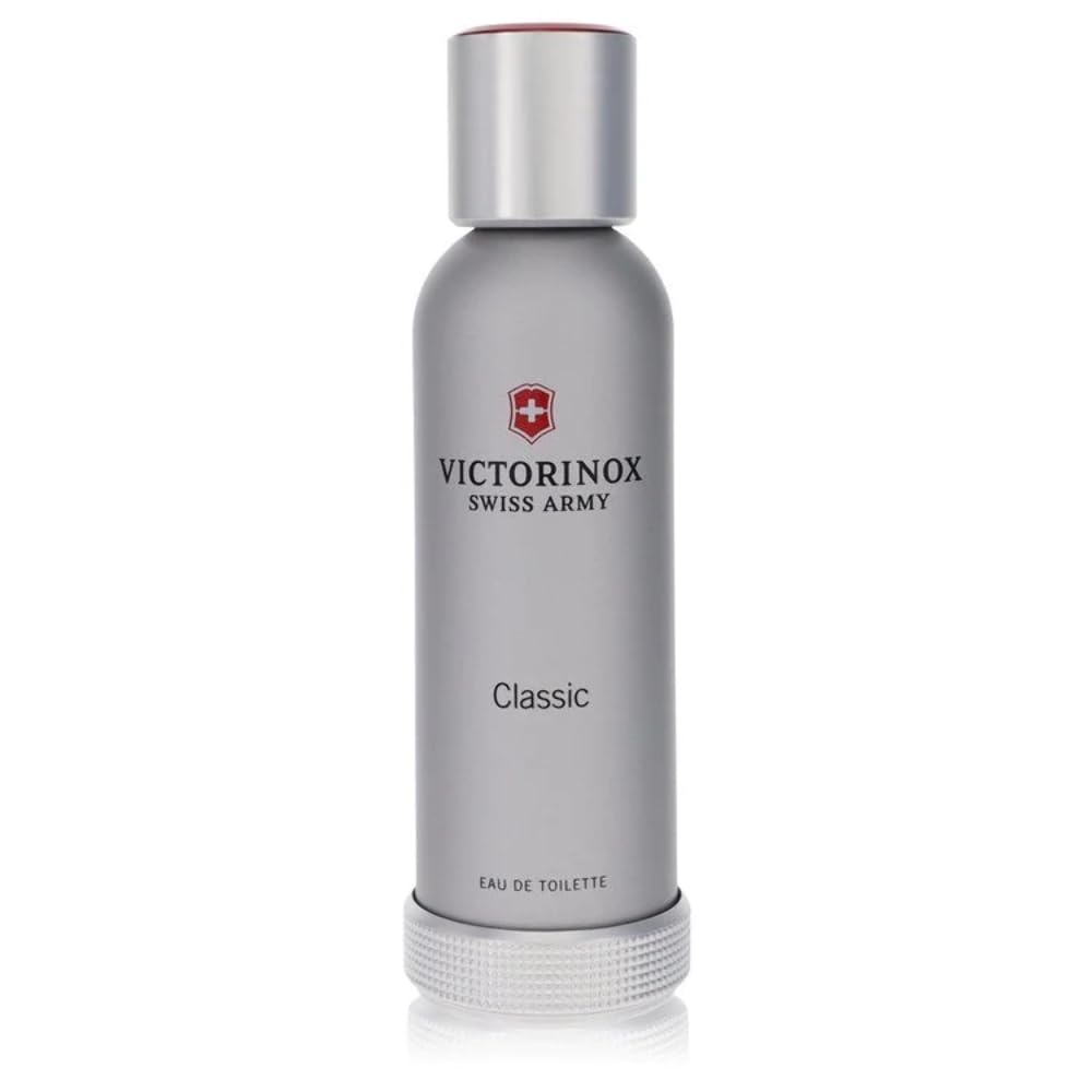 Swiss Army Classic front bottle showing clean design and easy testing benefit