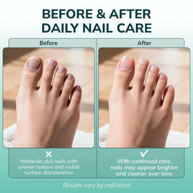 Swissklip clear serum texture close-up moisturizing nail surface