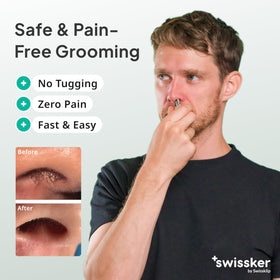 Swissklip Swissker held in hand showing size and easy control
