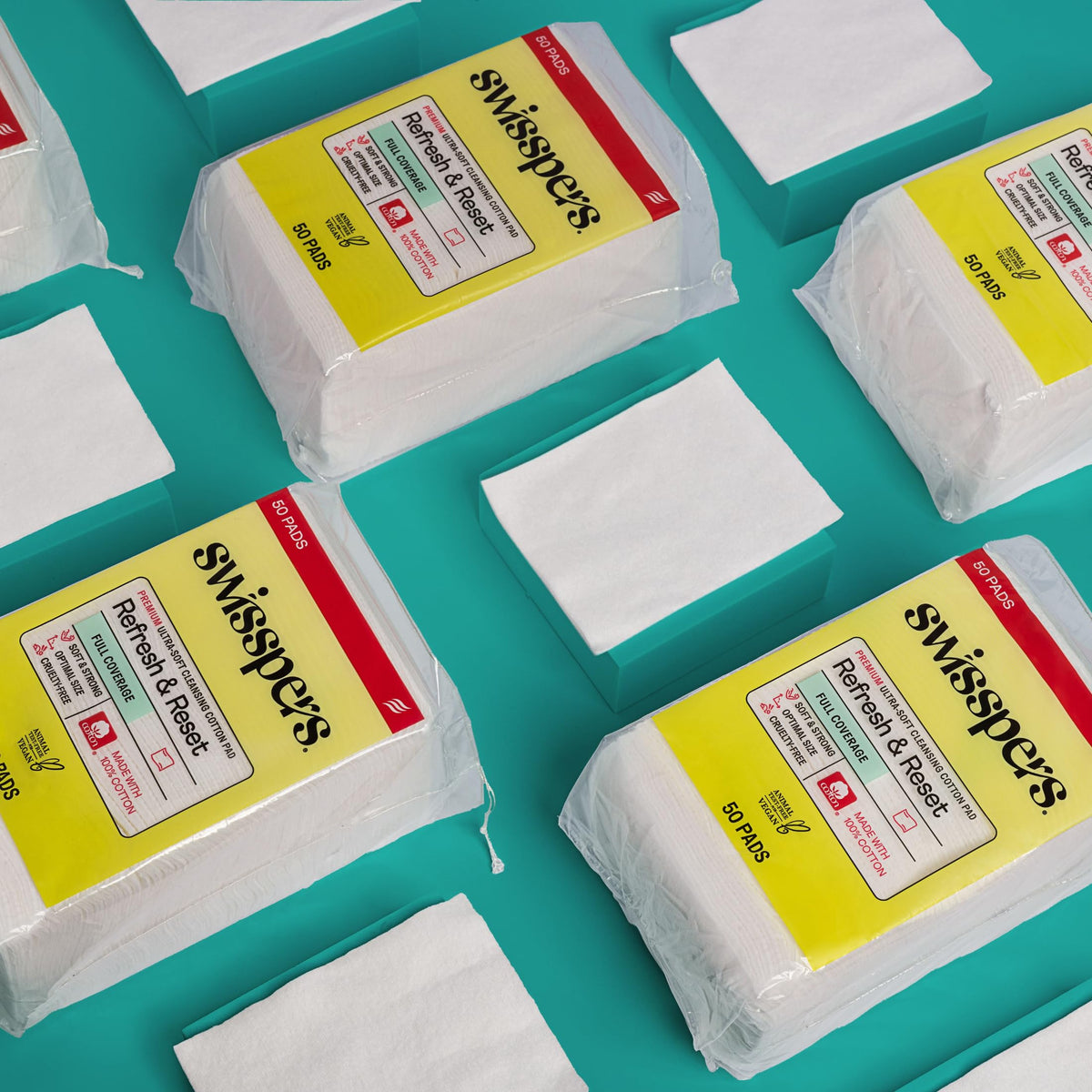 Swisspers resealable bag closure detail preserving hygiene and freshness