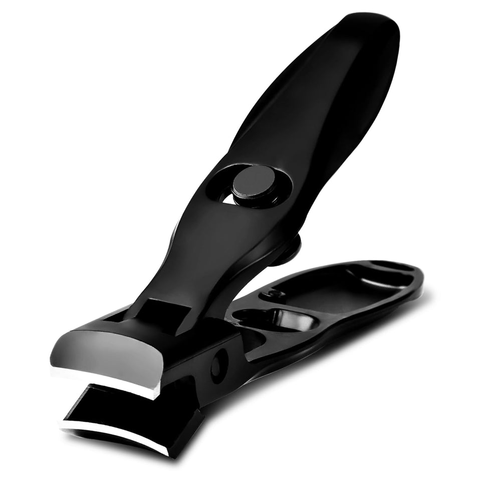 Swocky front view of black clippers showing sleek design and durable build benefit