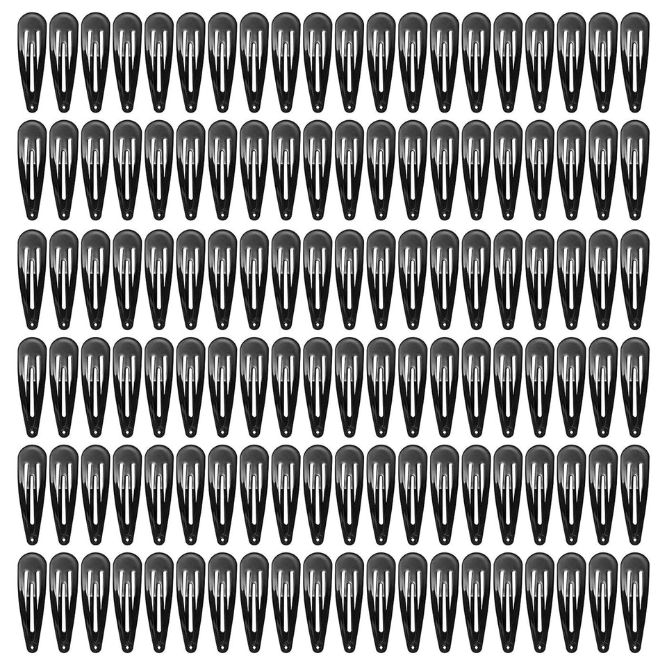 SWSTINLING front view of 120-pack black clips showing bulk value and neat packaging