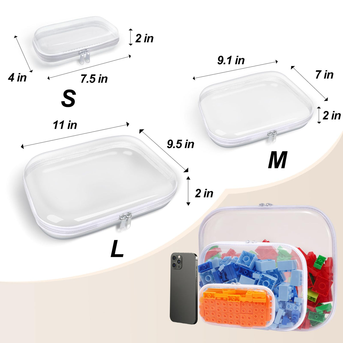 SXS LACONIC inner surface close-up showing wipe-clean hard plastic texture benefit