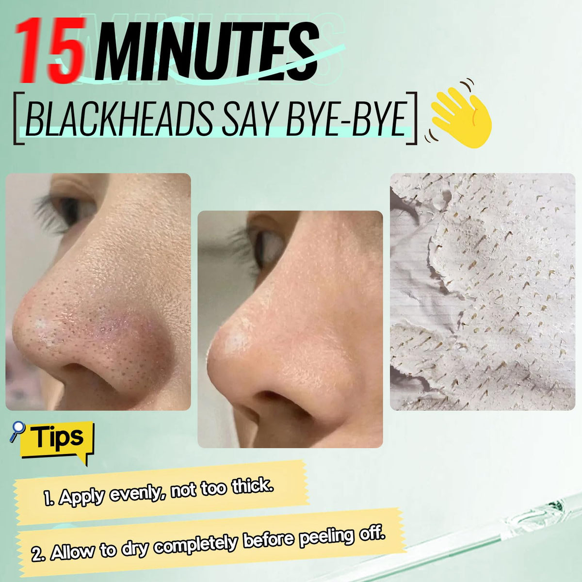 SYABO ingredients label featuring salicylic acid and Amazonian white clay benefits