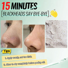 SYABO ingredients label featuring salicylic acid and Amazonian white clay benefits