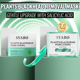SYABO close-up texture of peel-off mask highlighting smooth clay-rich formula