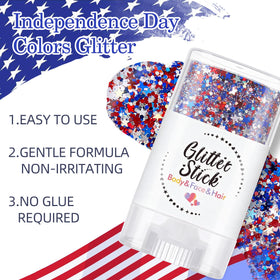 SYPAFG glitter used on eyes and cheeks for photogenic highlights