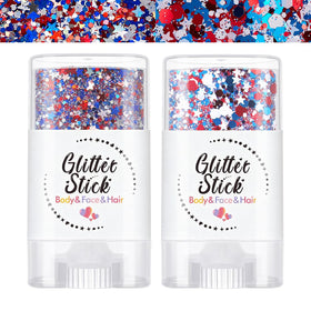 SYPAFG front packaging showing patriotic glitter sticks and benefits