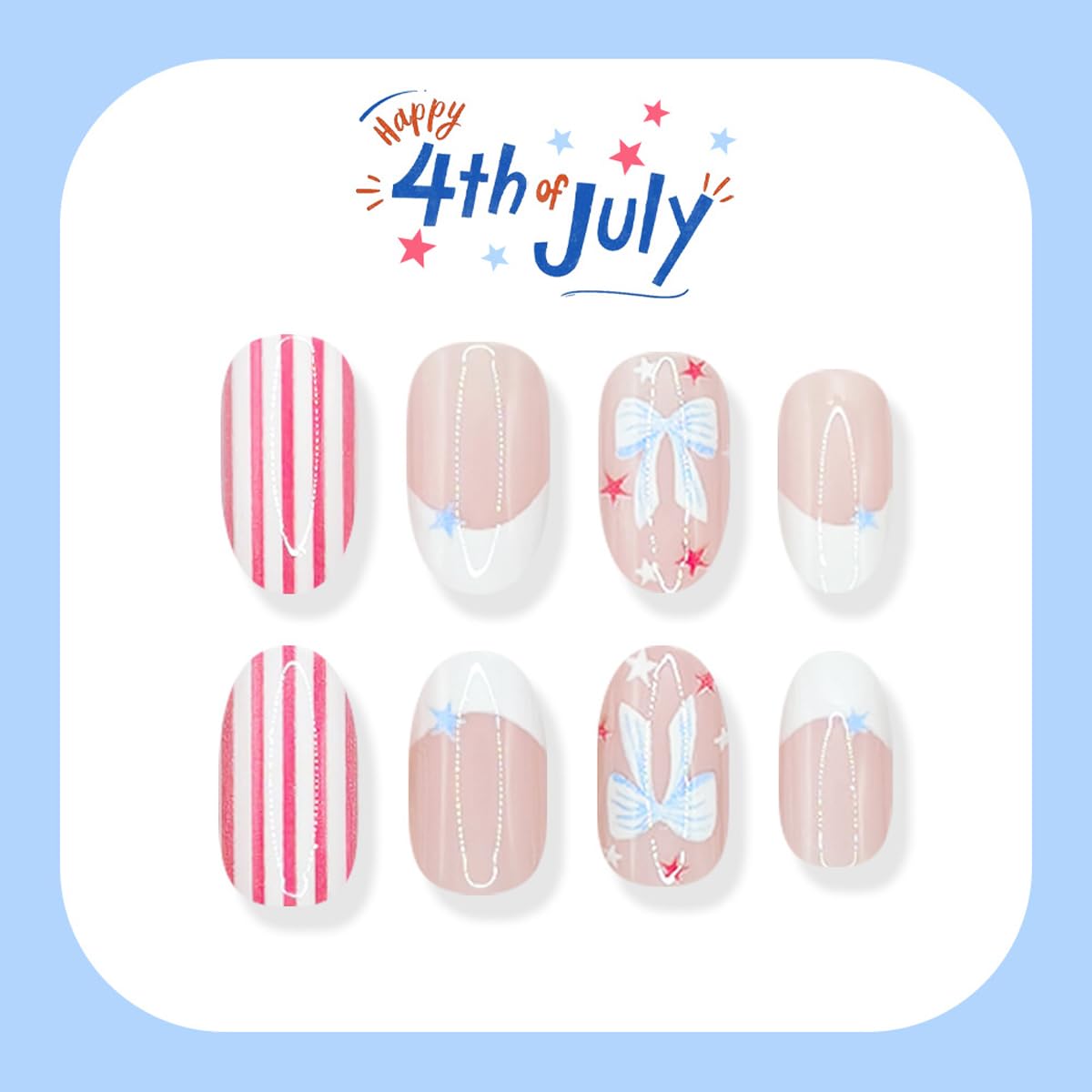 SYPAFG side view of short oval nails displaying natural curve and comfortable profile