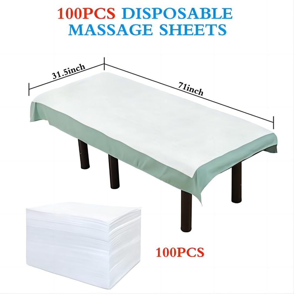 SZHZTEL sheet fitted on massage table demonstrating hygienic surface protection