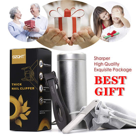 SZQHT included metal file and clipper, finishing edges for smooth nails