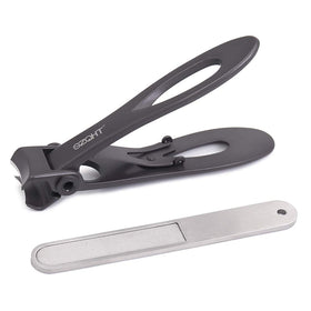SZQHT front view of stainless steel nail clipper showing robust build and durability