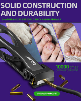SZQHT jaw opened to 15mm demonstrating wide opening for thick nails