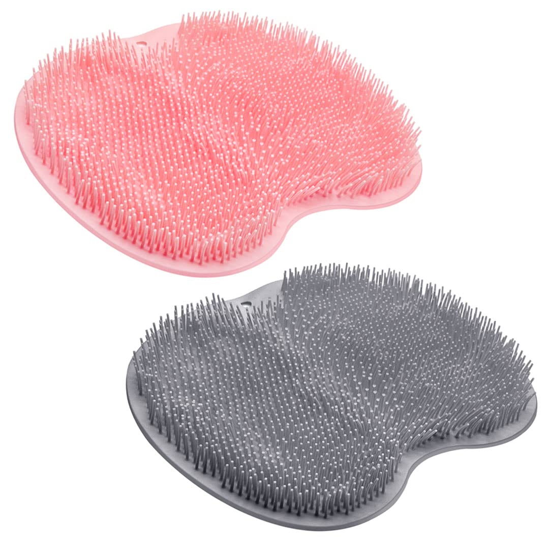 SZZYXD front view of two scrubbers showing dual-pack convenience and quick cleaning