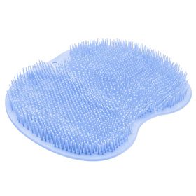 SZZYXD front view of scrubber mat showing bristle layout and easy grip benefit