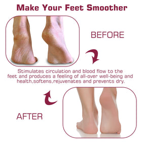 SZZYXD in use with foot scrubbing action providing massage relief