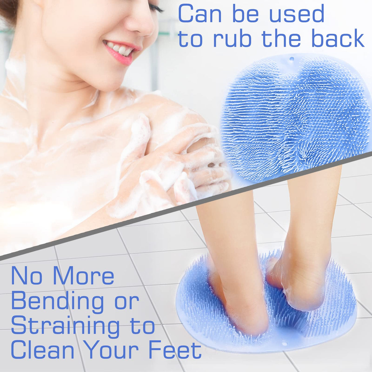 SZZYXD back showing suction cups for secure attachment and anti-slip benefit