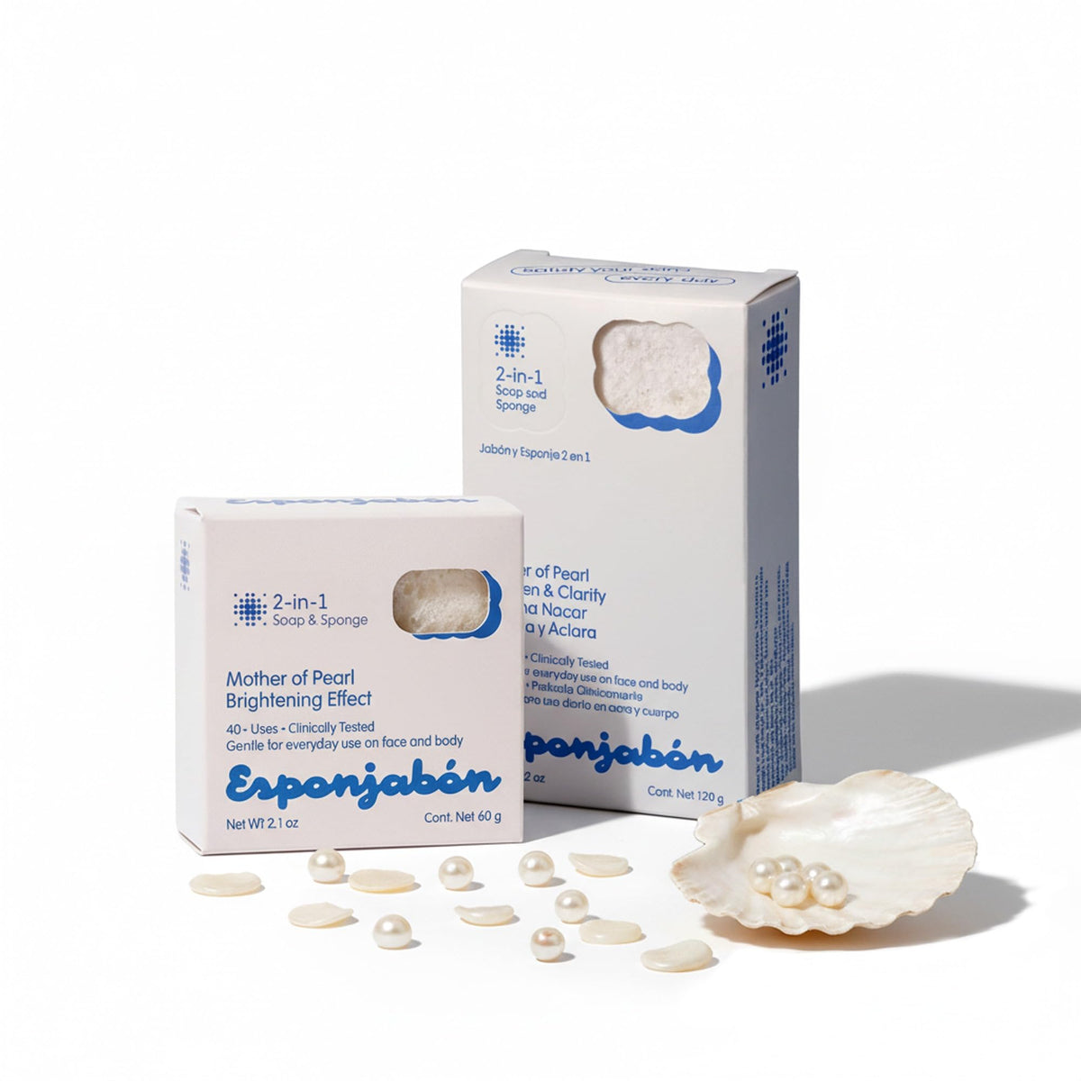 T.Taio soap sponge front packaging shows compact travel-friendly design and benefits