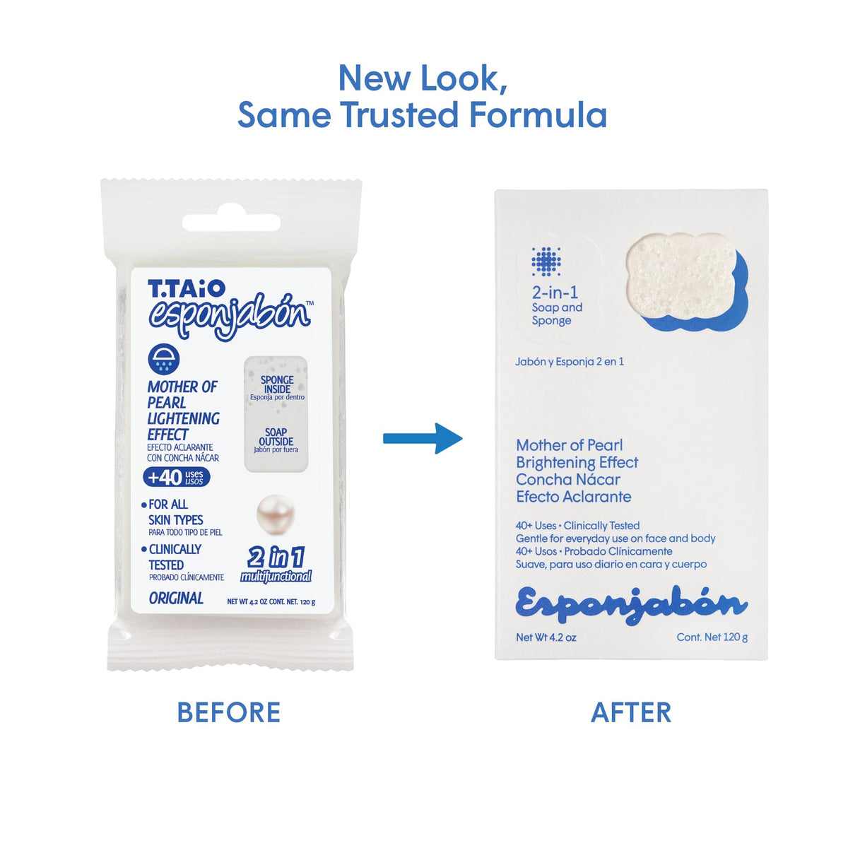 T.Taio soap sponge staged in bathroom lifestyle setting for easy routine benefit