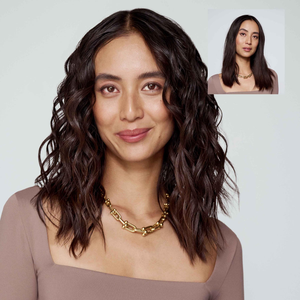 T3 barrel length comparison demonstrating coverage for long hair sections