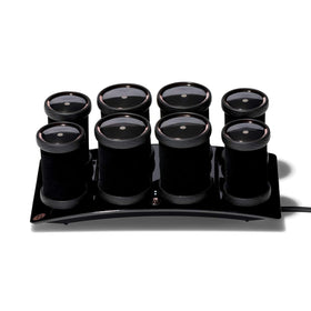 T3 front view of roller set showing sleek base and rollers for fast styling benefit