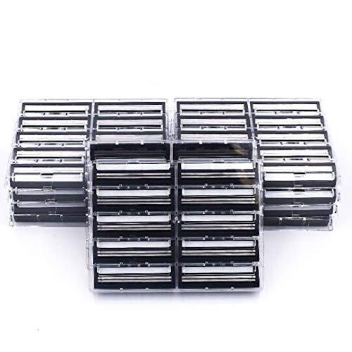 Taconic Shave front packaging showing 100 cartridges and value savings