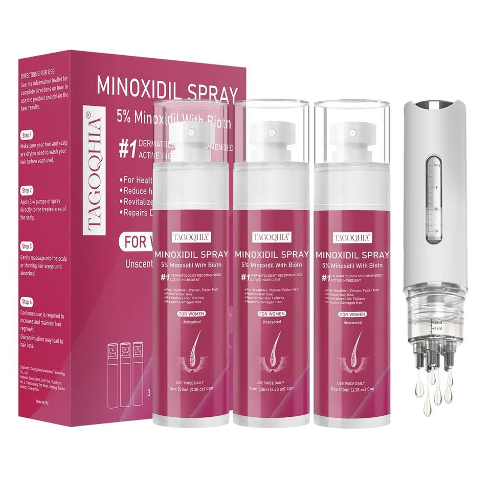 TAGOQHIA front packaging showing three bottles and product benefits