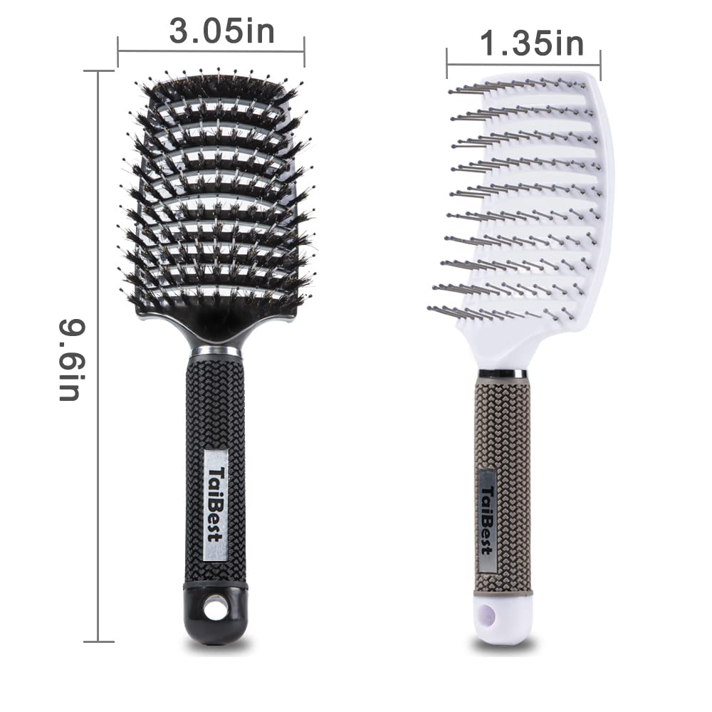 TaiBest textured handle and magnetic end for easy storage