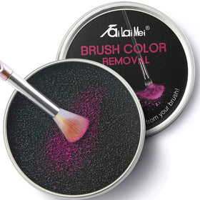 TailaiMei front packaging showing two black cleaner sponges and metal case, fast brush cleaning