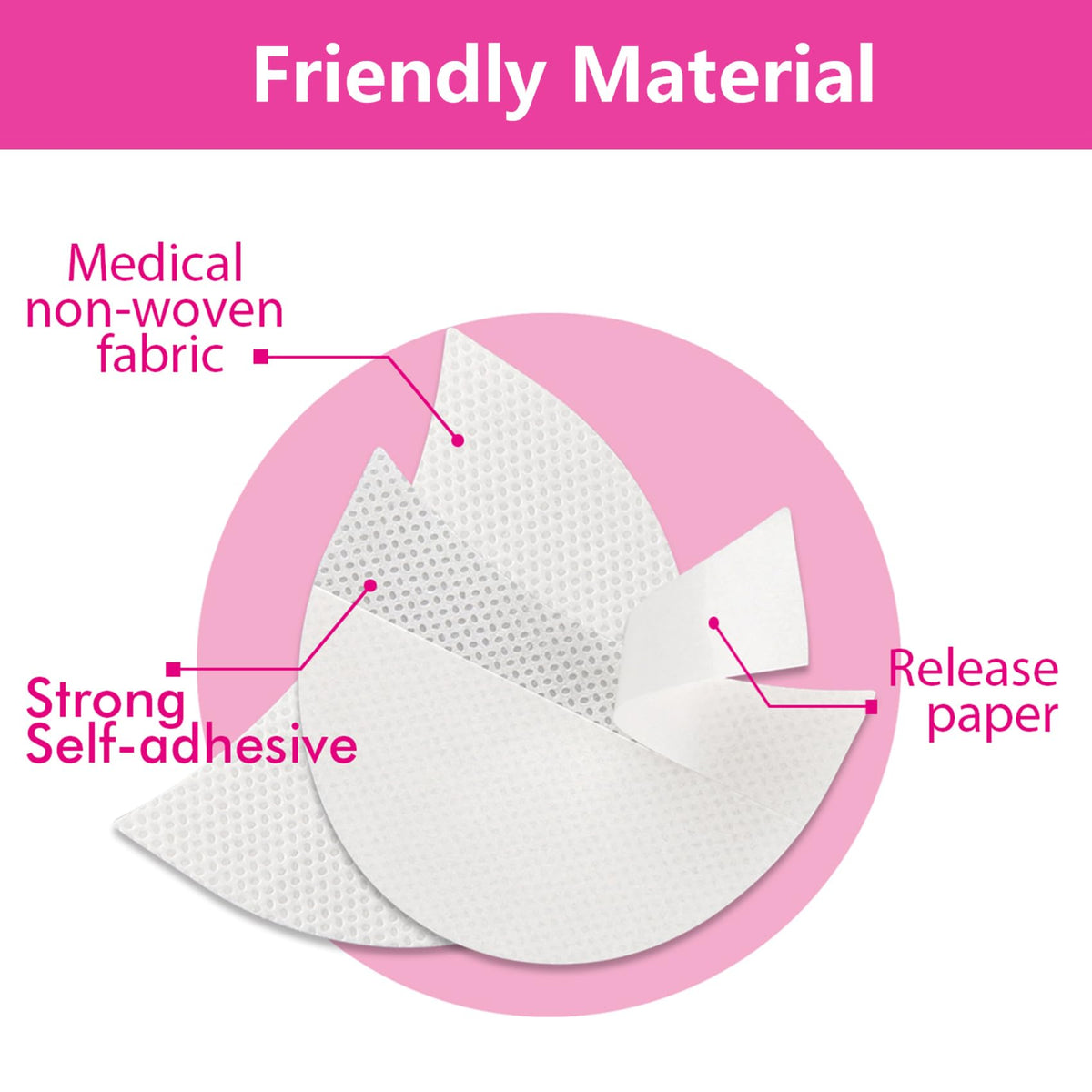 TailaiMei individually wrapped shields for hygiene and storage