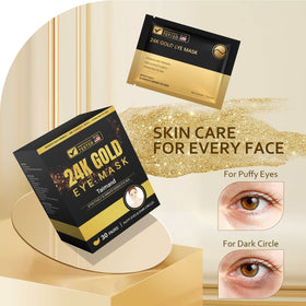 Taimand application under eye reducing puffiness and revitalizing skin