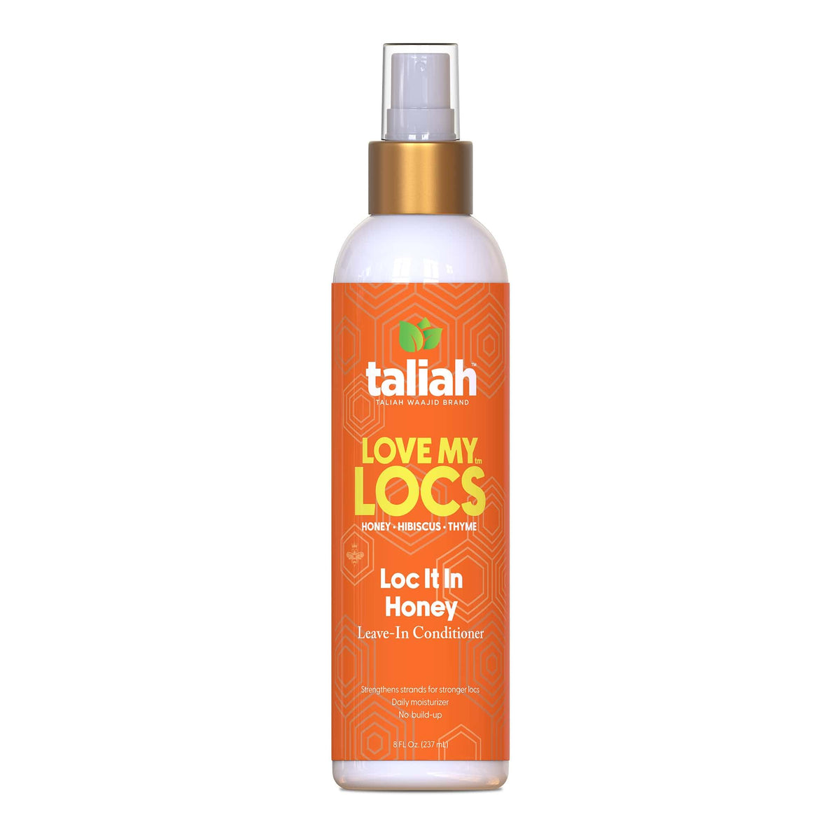 Taliah Waajid front packaging showing bottle and label and brand clarity