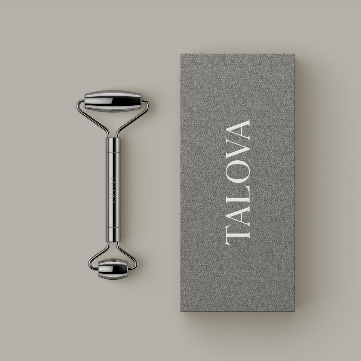 TALOVA packaged roller with storage pouch for clean, convenient travel and protection