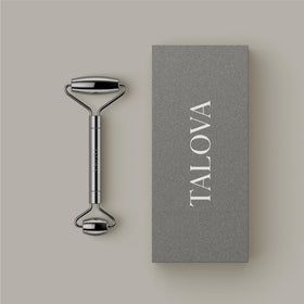 TALOVA packaged roller with storage pouch for clean, convenient travel and protection