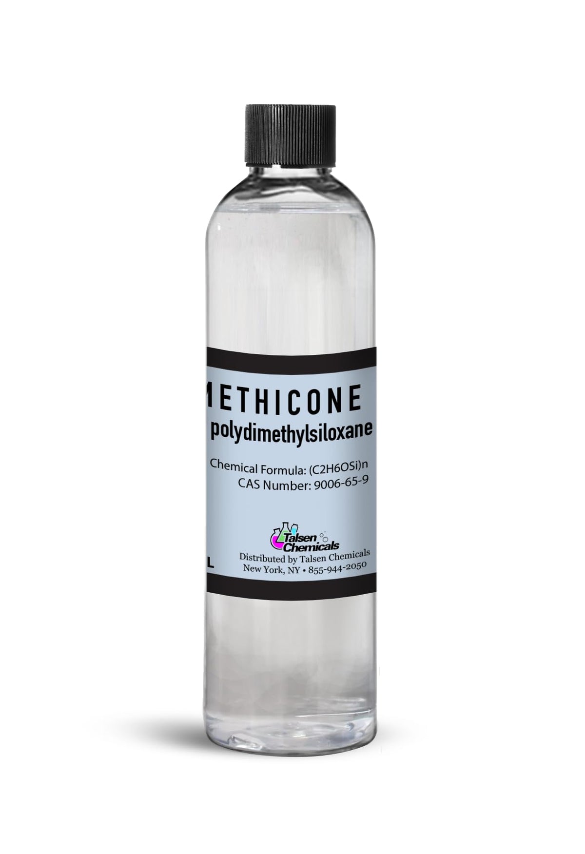 Talsen Chemicals pouring dimethicone illustrating smooth, lightweight pour